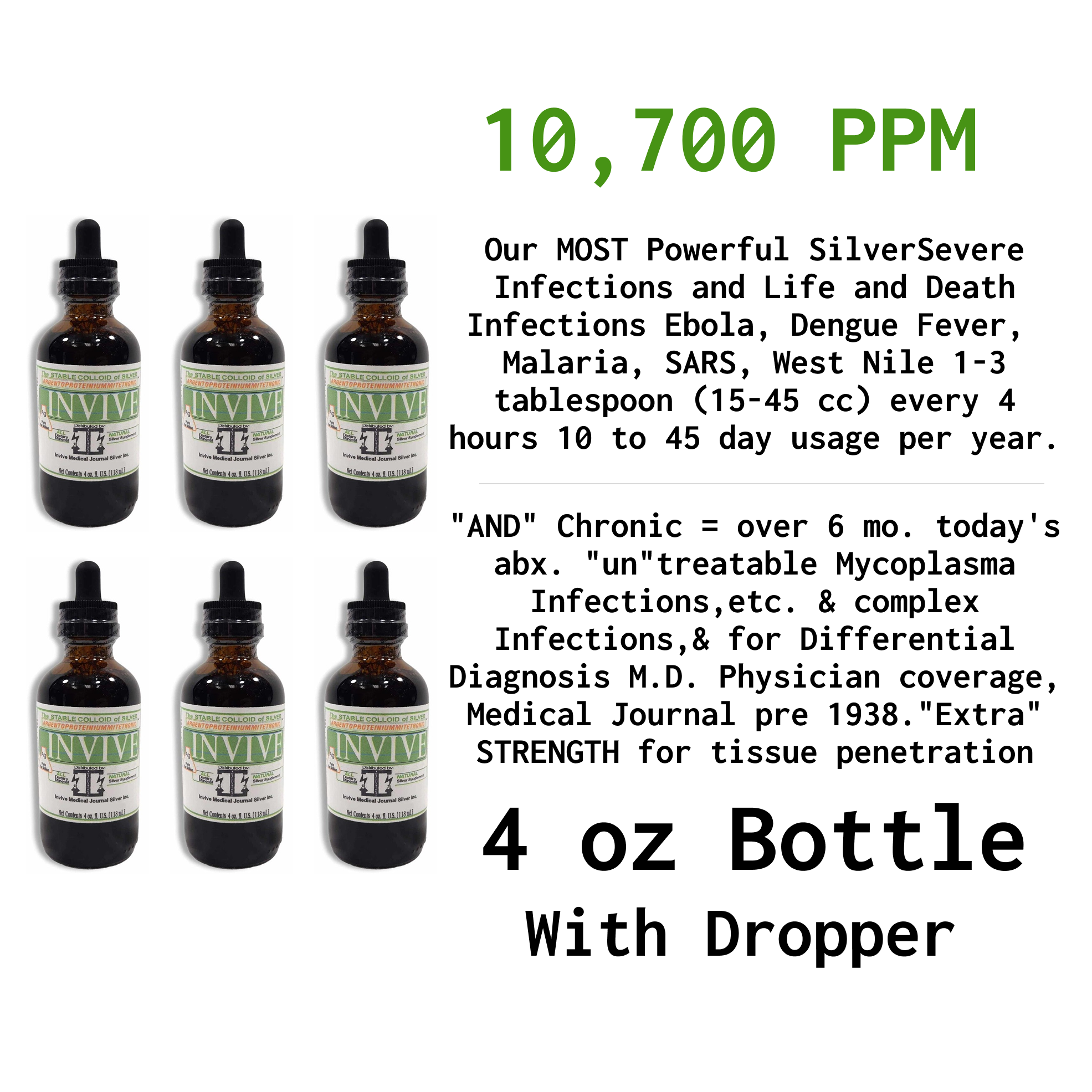 INVIVE 10,700 PPM ES7 VOLUME “Discount” 6 or more